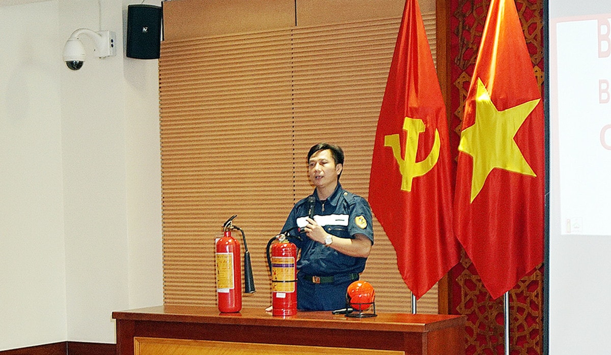 VPQH tổ chức tập huấn nghiệp vụ về công tác phòng cháy, chữa cháy -0