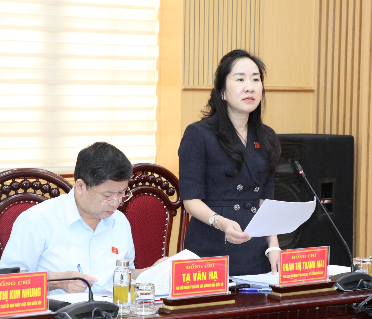 Đoàn giám sát của Ủy ban Thường vụ Quốc hội làm việc với UBND tỉnh Ninh Bình ảnh 5 Đoàn giám sát của Ban Dân nguyện làm việc với UBND tỉnh Ninh Bình