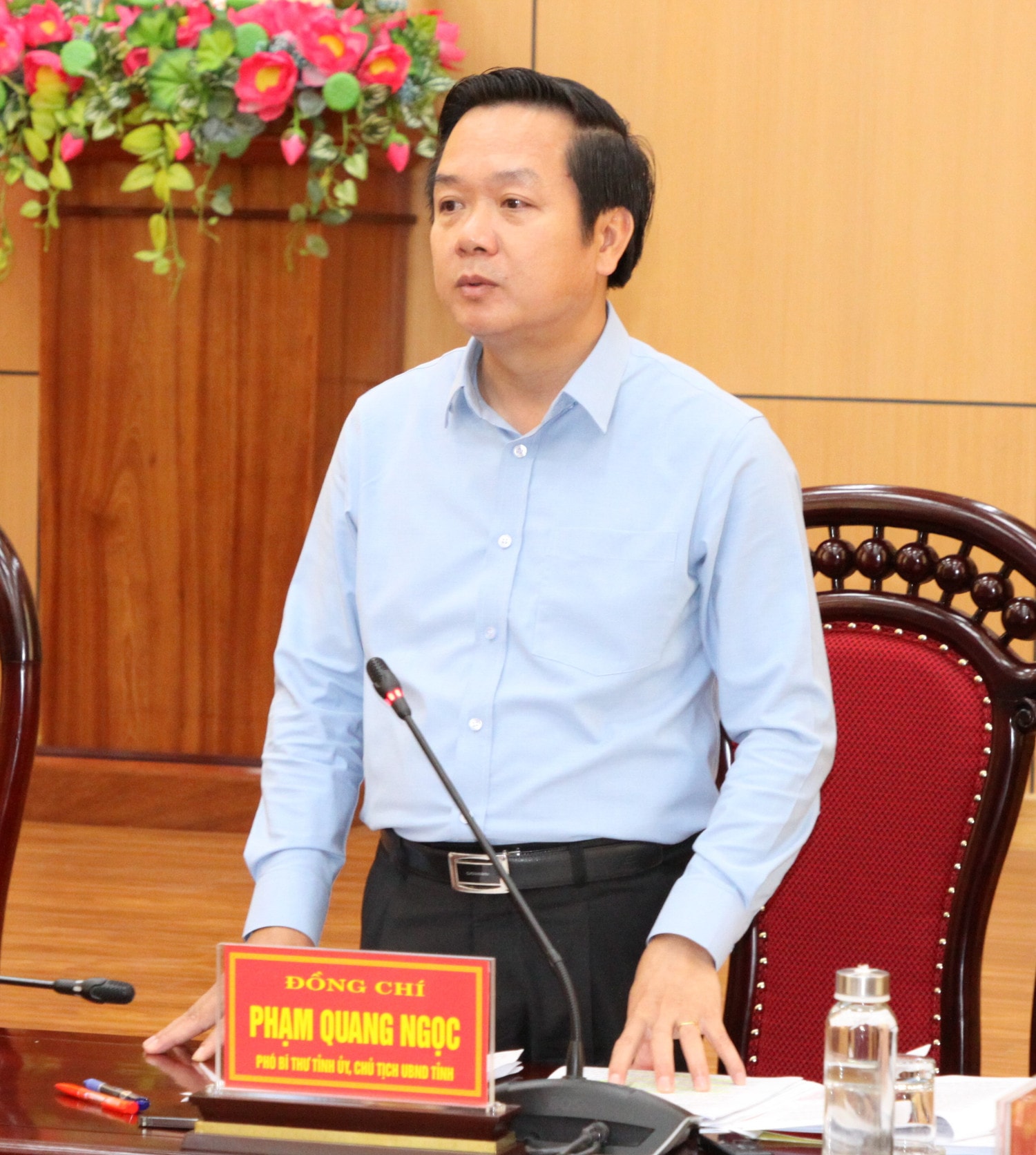 Đoàn giám sát của Ủy ban Thường vụ Quốc hội làm việc với UBND tỉnh Ninh Bình ảnh 3 Đoàn giám sát của Ban Dân nguyện làm việc với UBND tỉnh Ninh Bình