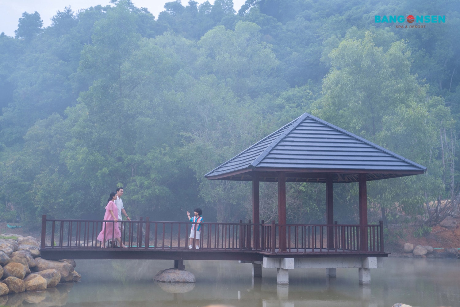 Bang Onsen Quảng Bình mang đên nhiều trải nghiệm lạ mà quen