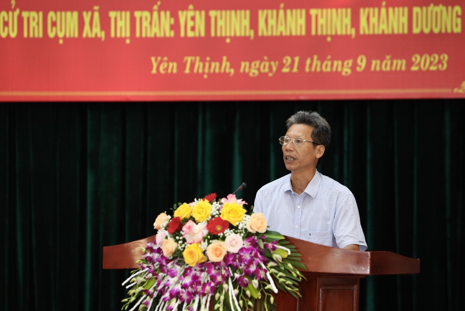 Cử tri huyện Yên Mô phát biểu ý kiến Ninh Bình: Sắp xếp đơn vị hành chính các cấp bảo đảm khoa học, sát thực tiễn -0