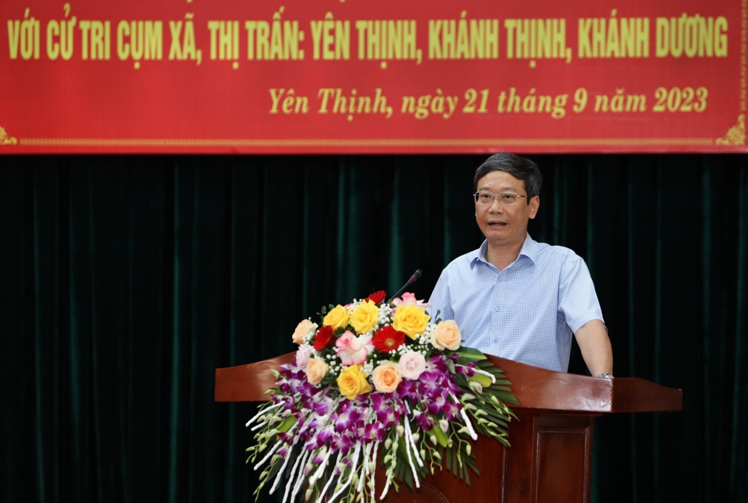 Đại diện sở, ngành, địa phương trả lời một số băn khoăn của cử tri Ninh Bình: Sắp xếp đơn vị hành chính các cấp bảo đảm khoa học, sát thực tiễn -0