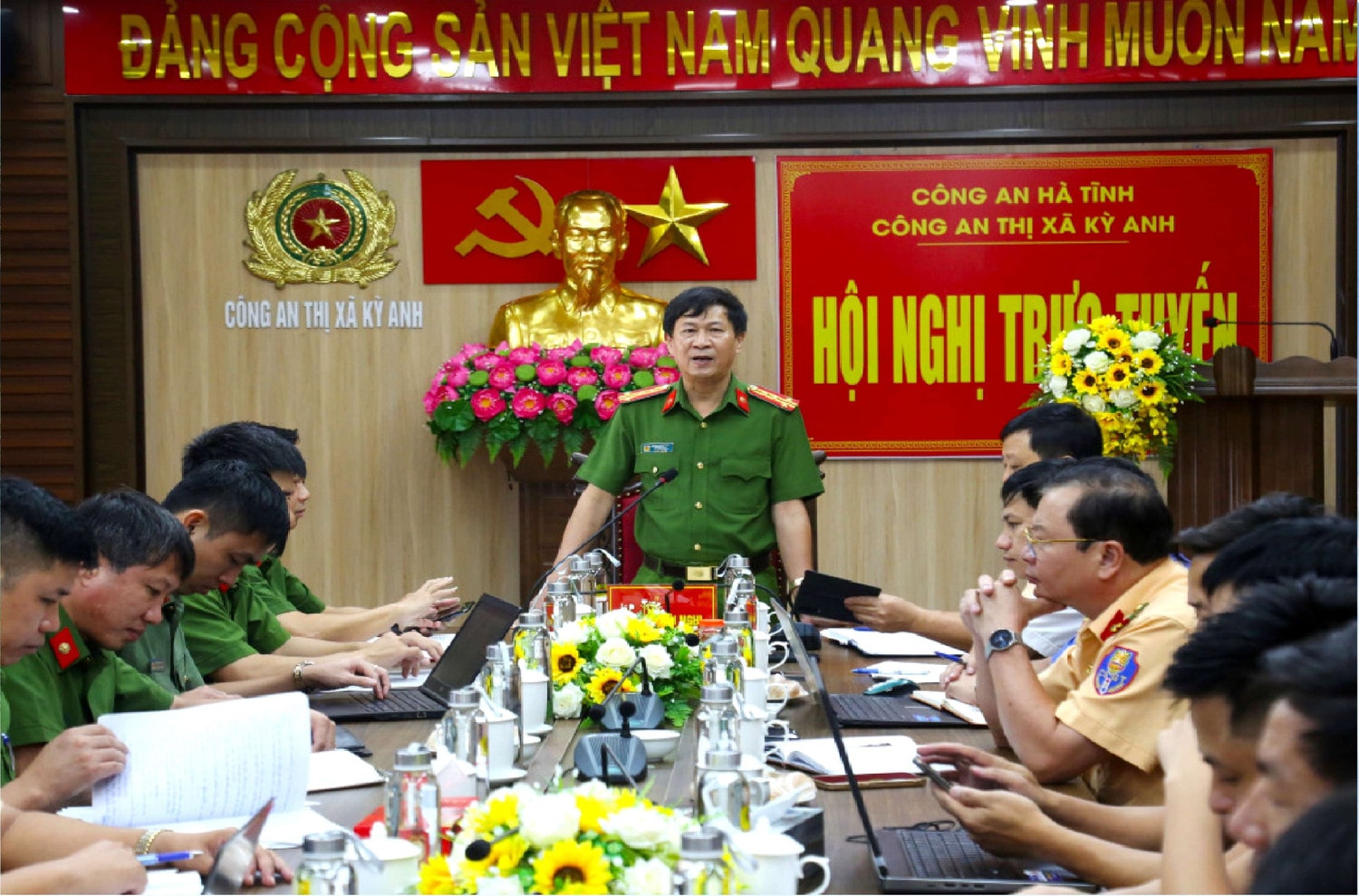 Họp bàn chấn chỉnh tình trạng mất an toàn giao thông, đảm bảo môi trường tại các dự án ở thị xã Kỳ Anh -0