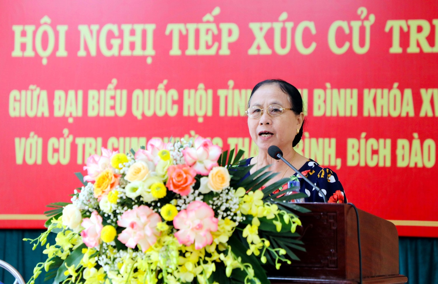 Trưởng Ban Công tác đại biểu Nguyễn Thị Thanh tiếp xúc cử tri thành phố Ninh Bình -0