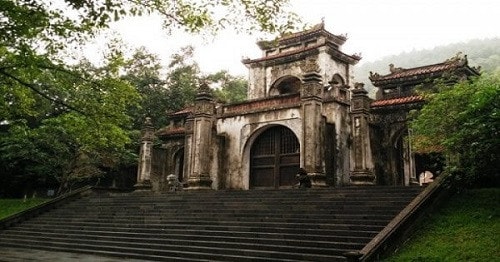 Khu di tích Đền Bà Triệu, địa điểm dự kiến đặt tượng đài Bà Triệu chất liệu đồng. Nguồn: dulichthanhhoa.org