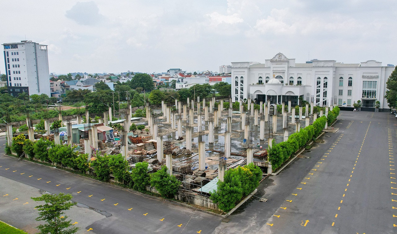 Công trình gần 700 tỷ đồng xây dựng trái phép ở Đồng Nai tồn tại nhiều năm chưa được xử lý
