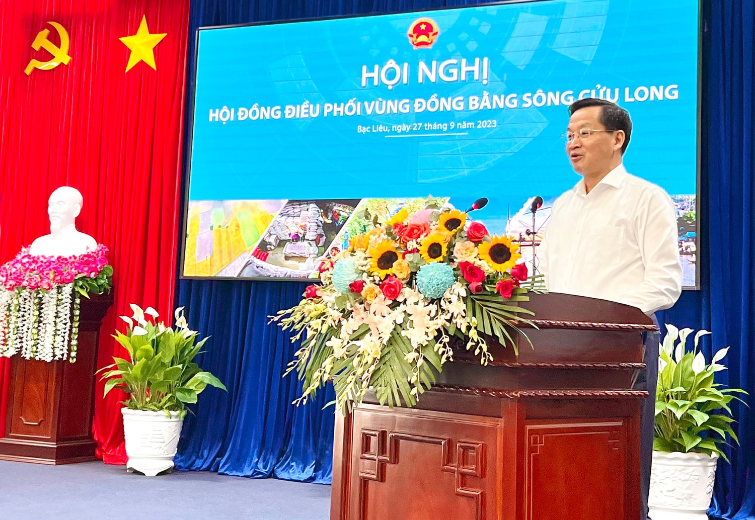 Phó Thủ tướng Chính phủ Lê Minh Khái chủ trì hội nghị Hội đồng điều phối vùng Đồng bằng sông Cửu Long