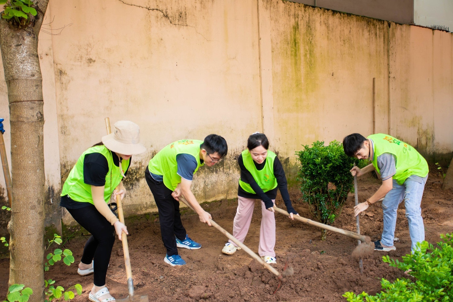 Chùa Ba Vàng trao tặng Công trình bức tranh tường và vỉa hè cho Cơ sở Bảo trợ, chăm sóc trẻ em có hoàn cảnh đặc biệt tỉnh Quảng Ninh -1