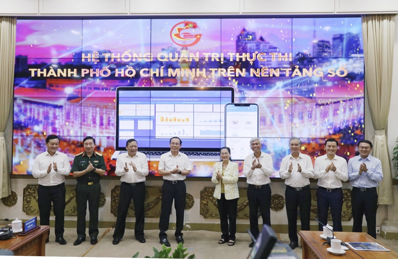 TP. Hồ Chí Minh ra mắt hệ thống quản trị thực thi thành phố trên nền tảng số -0