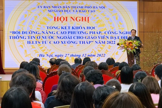 Hà Nội:Tiếp tục phê duyệt chương trình đưa giáo viên đi bồi dưỡng ở nước ngoài -0