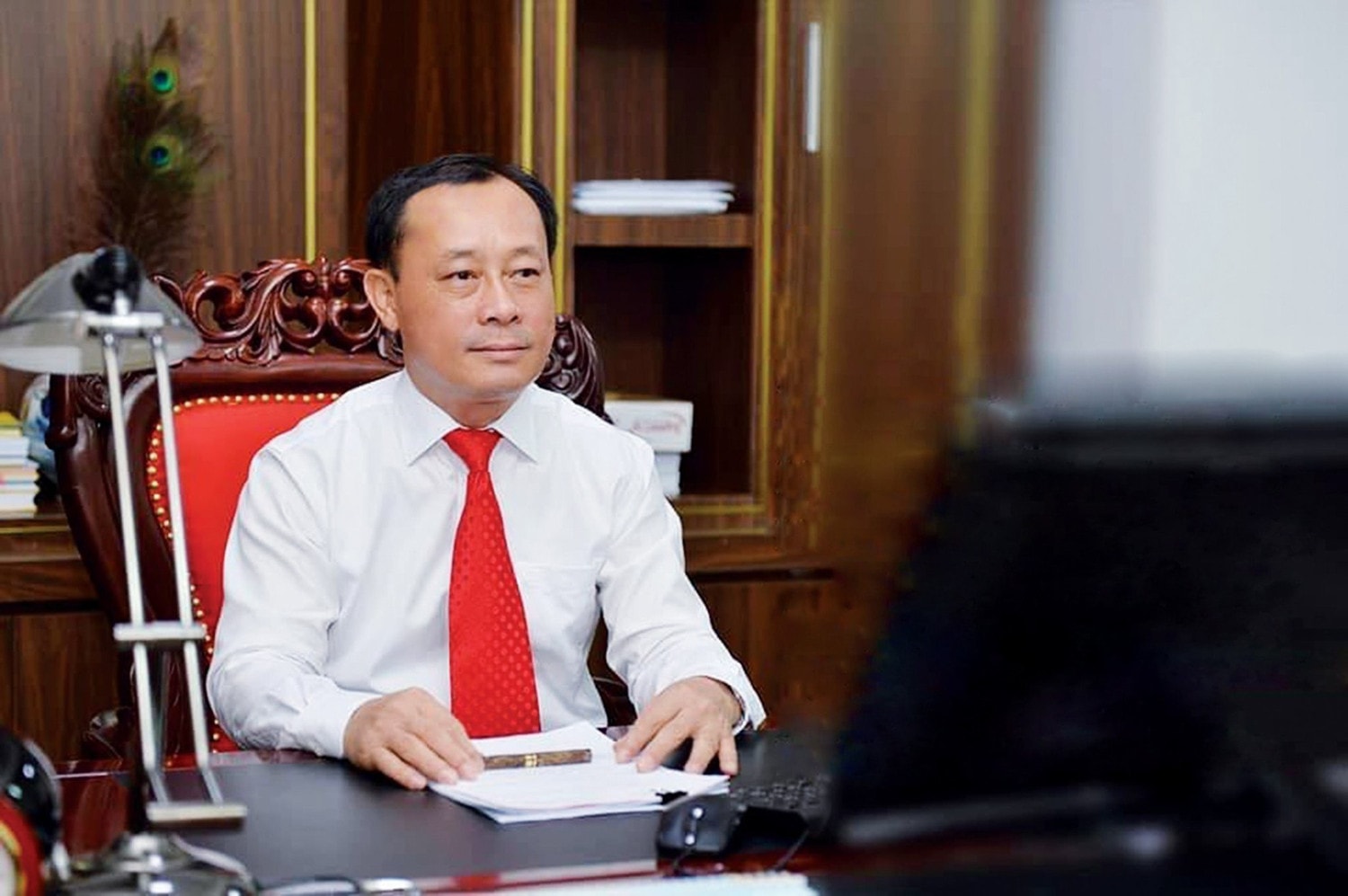 Bí thư Thành ủy TP. Vinh Phan Đức Đồng. ảnh: H. Phong