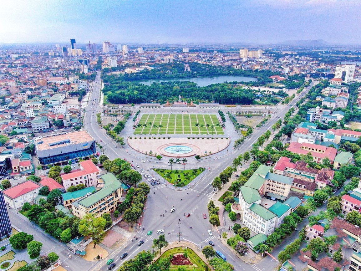 TP. Vinh hôm nay. ảnh: S. Minh