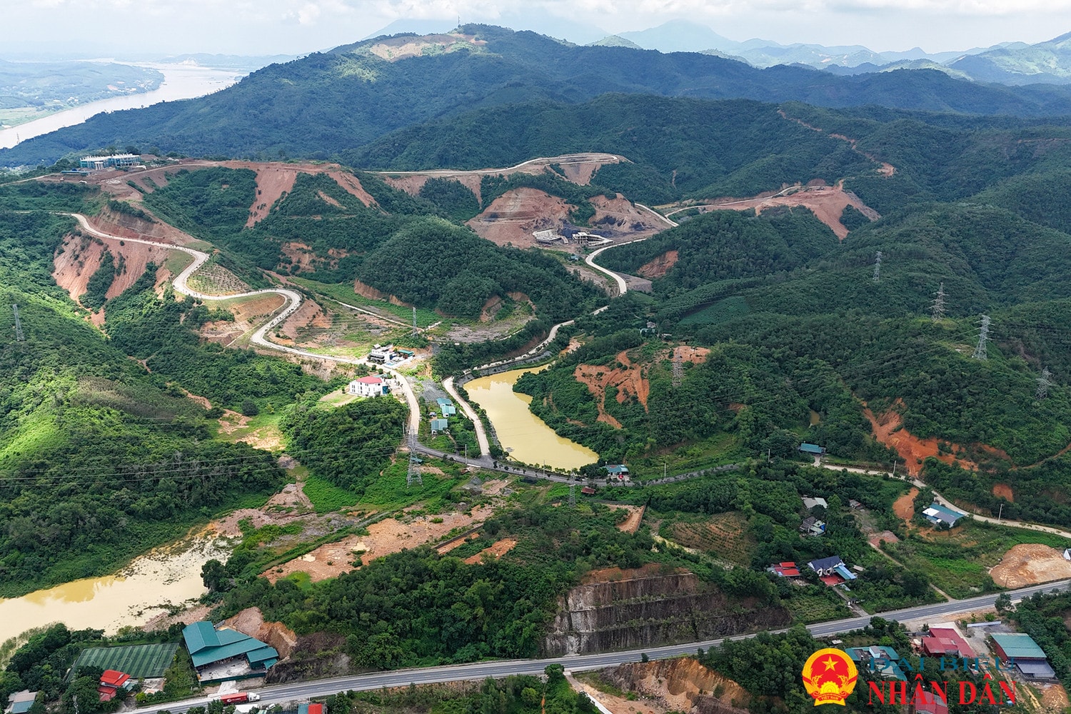 Khu sinh thái rộng 91ha xây dựng khi chưa được cấp phép tại TP Hòa Bình -0