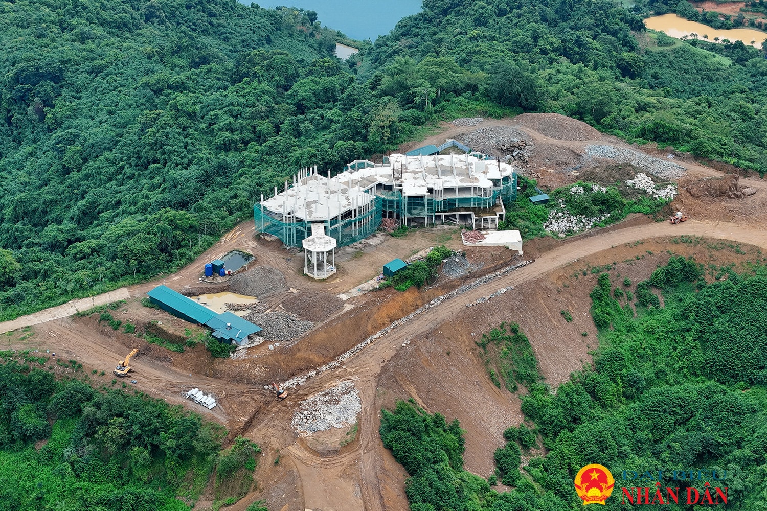 Khu sinh thái rộng 91ha xây dựng khi chưa được cấp phép tại TP Hòa Bình -0