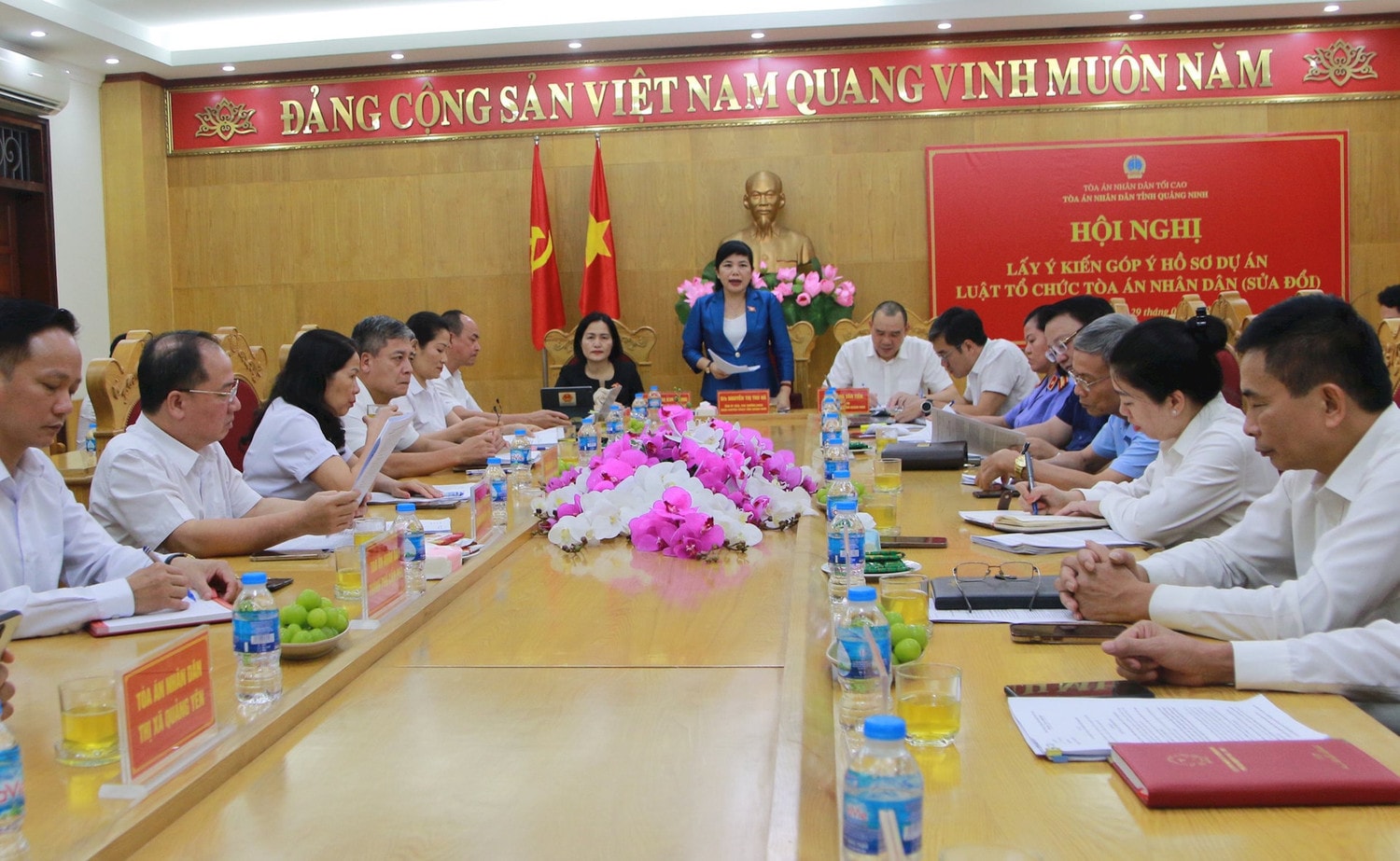 Quảng Ninh: Nhiều ý kiến góp ý hoàn thiện dự án Luật tổ chức Tòa án nhân dân (sửa đổi) -0