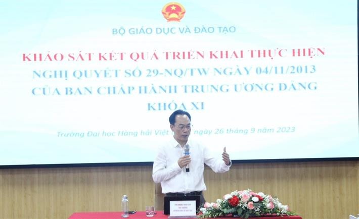 Cần phân tích tác động của Nghị quyết 29 đối với các cơ sở giáo dục đại học -0