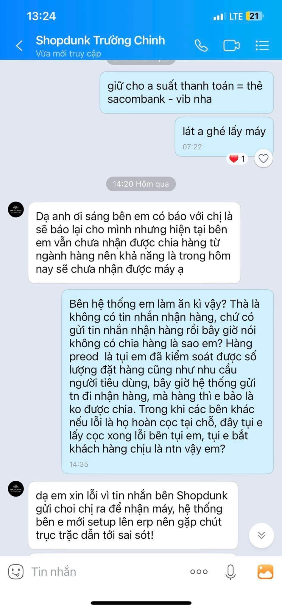 Chật vật đặt trước iPhone ở Shopdunk, khách hàng nhận được tin nhắn 
