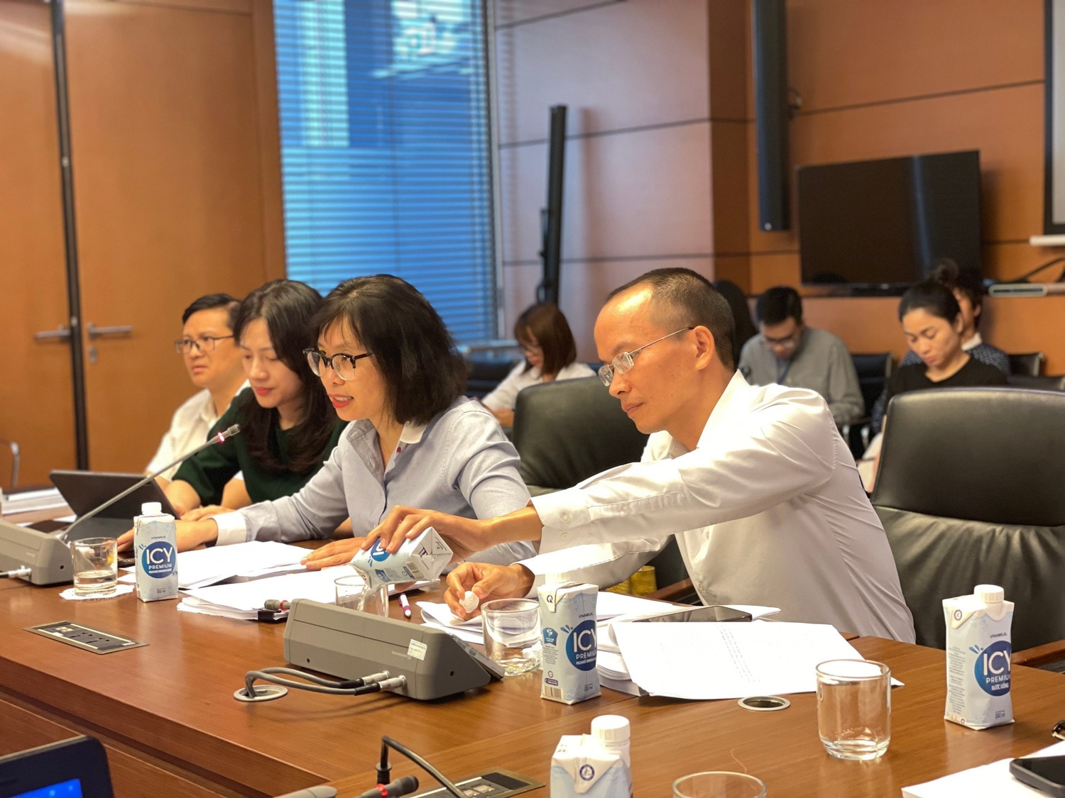 Ủy ban Kinh tế tham vấn ý kiến về dự thảo Luật Các tổ chức tín dụng (sửa đổi) -0