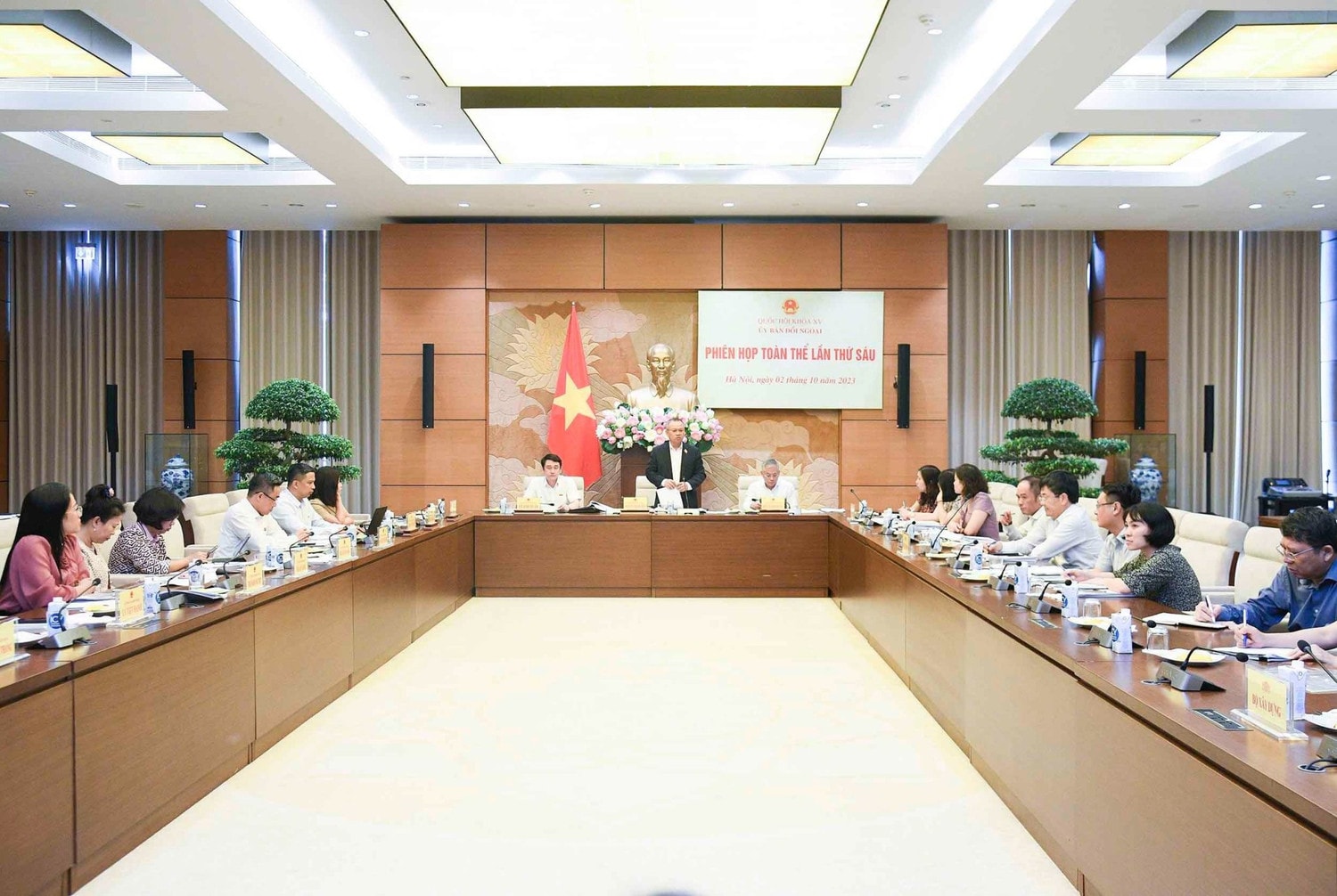 Ủy ban Đối ngoại họp toàn thể lần thứ Sáu -0