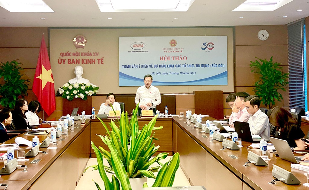 Ủy ban Kinh tế tham vấn ý kiến về dự thảo Luật Các tổ chức tín dụng (sửa đổi) -0