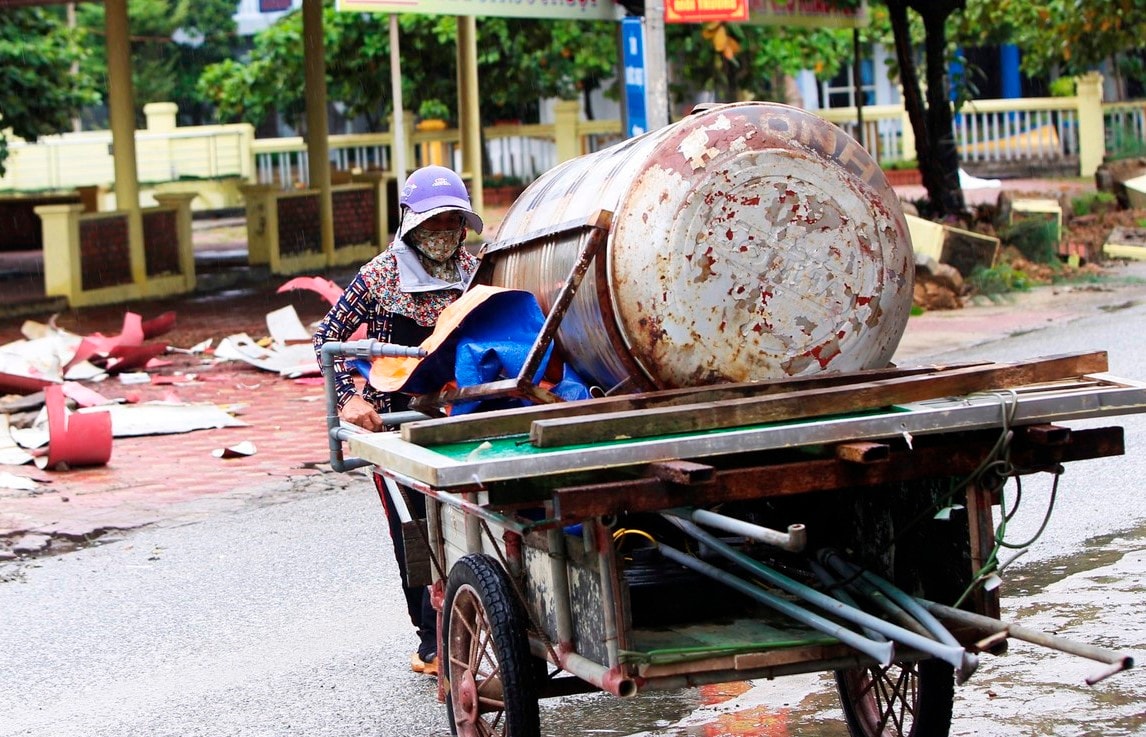 Tháo dỡ ki-ốt án ngữ ở khu du lịch đẹp nhất Hà Tĩnh -0