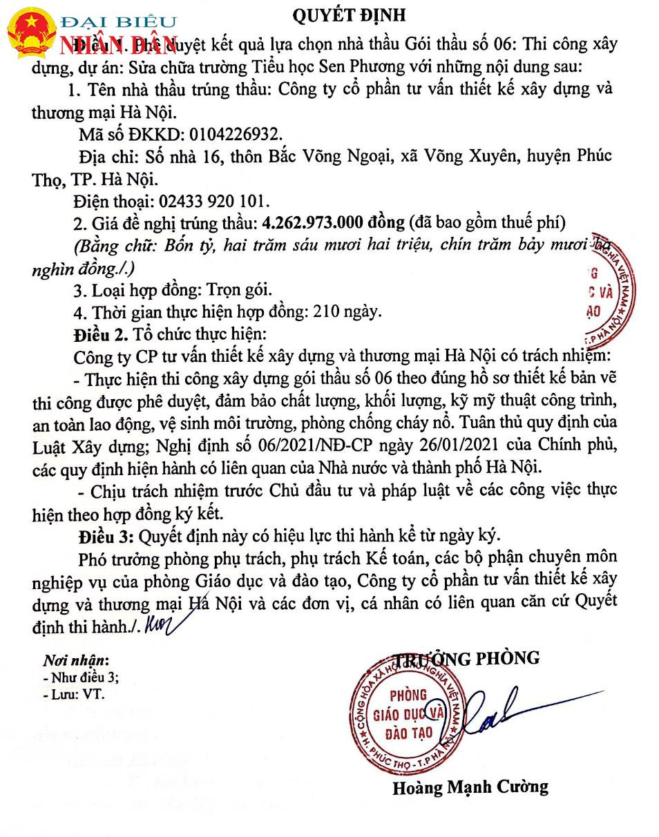 Nhiều Doanh nghiệp được lựa chọn các gói thầu đầu tư công có tỷ lệ tiết kiệm 