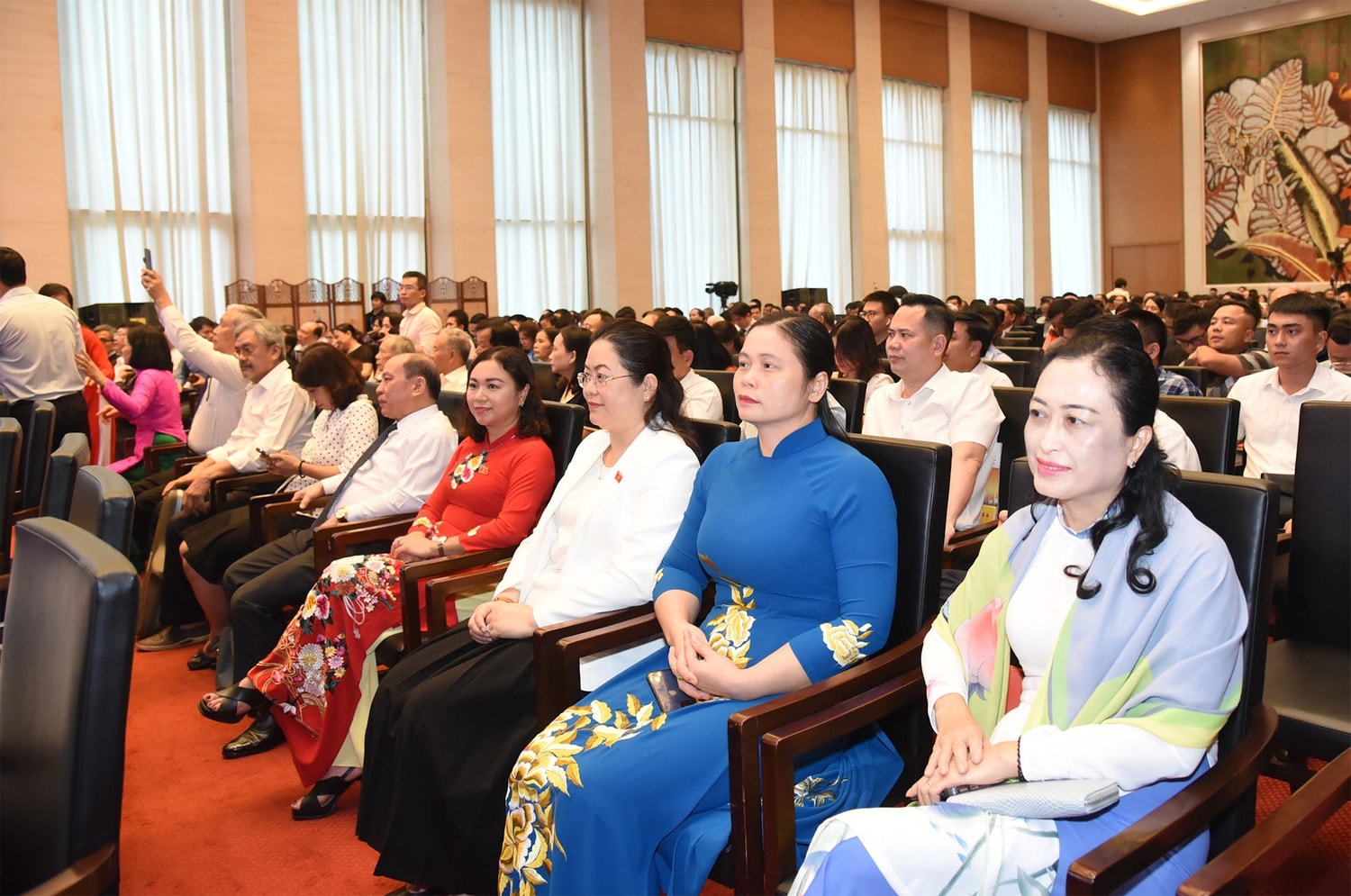 Một số hình ảnh Lễ đón nhận Huân chương Lao động hạng Nhất và kỷ niệm 35 năm thành lập Báo Đại biểu Nhân dân -0