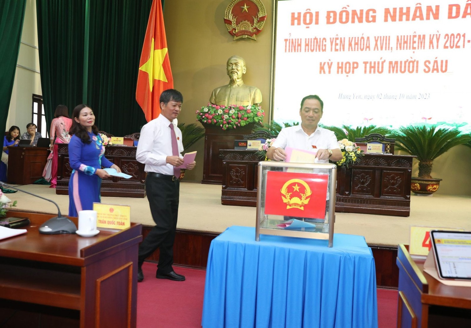 Lấy phiếu tín nhiệm các giữ chức vụ do HĐND tỉnh bầu -0