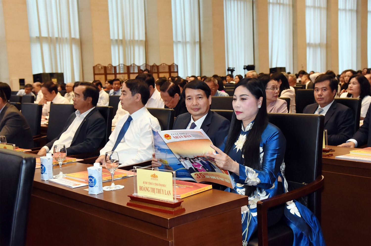 Một số hình ảnh Lễ đón nhận Huân chương Lao động hạng Nhất và kỷ niệm 35 năm thành lập Báo Đại biểu Nhân dân -6