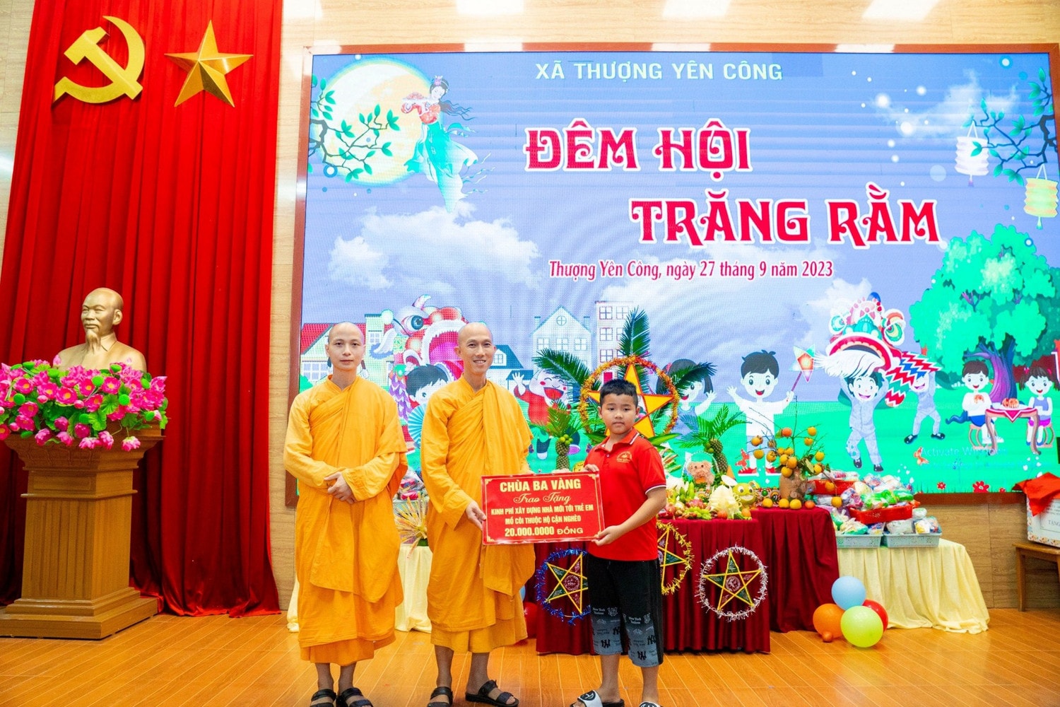Tết Trung thu tại Chùa Ba Vàng - tươi mới, lắng động và lan tỏa -1