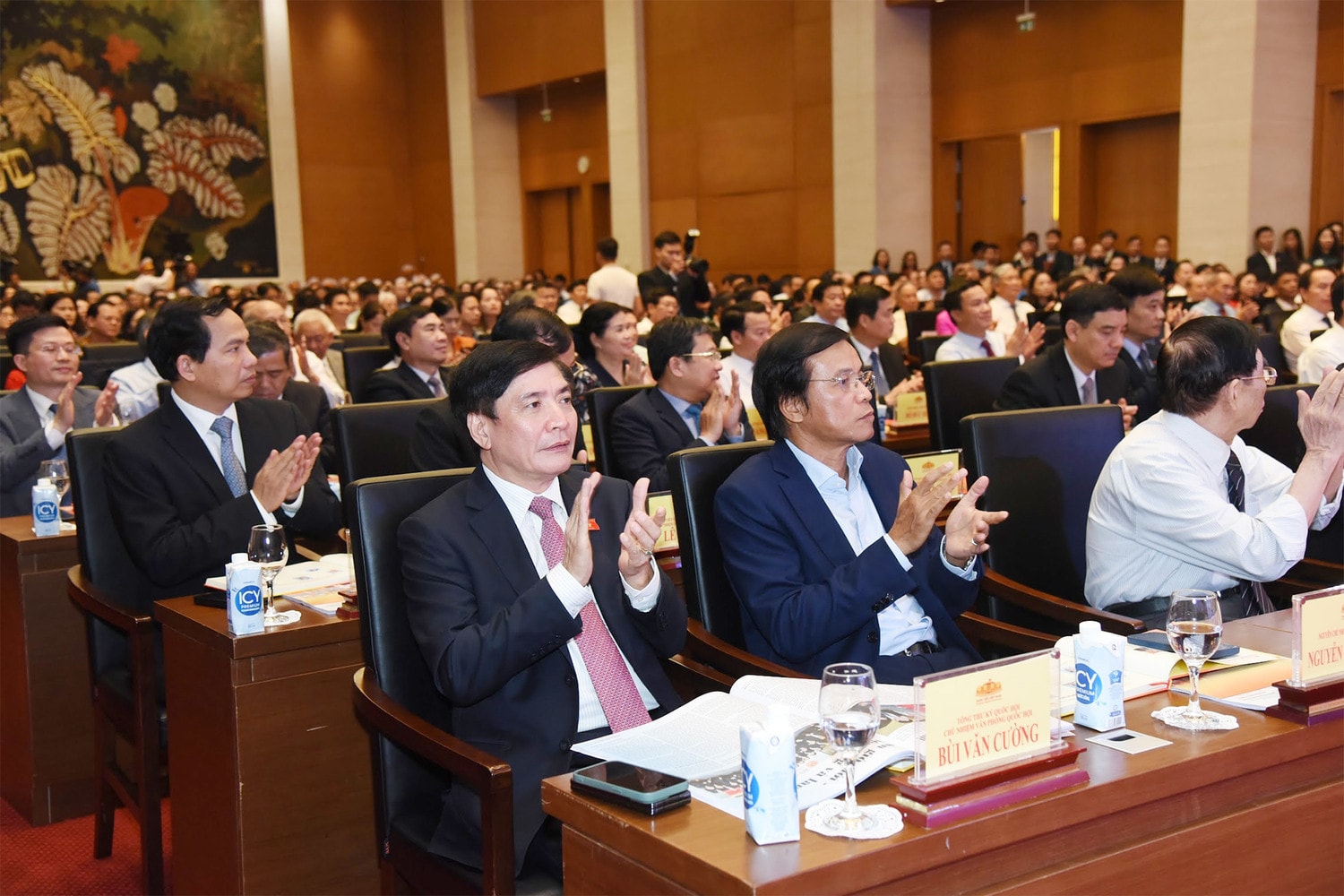 Một số hình ảnh Lễ đón nhận Huân chương Lao động hạng Nhất và kỷ niệm 35 năm thành lập Báo Đại biểu Nhân dân -0