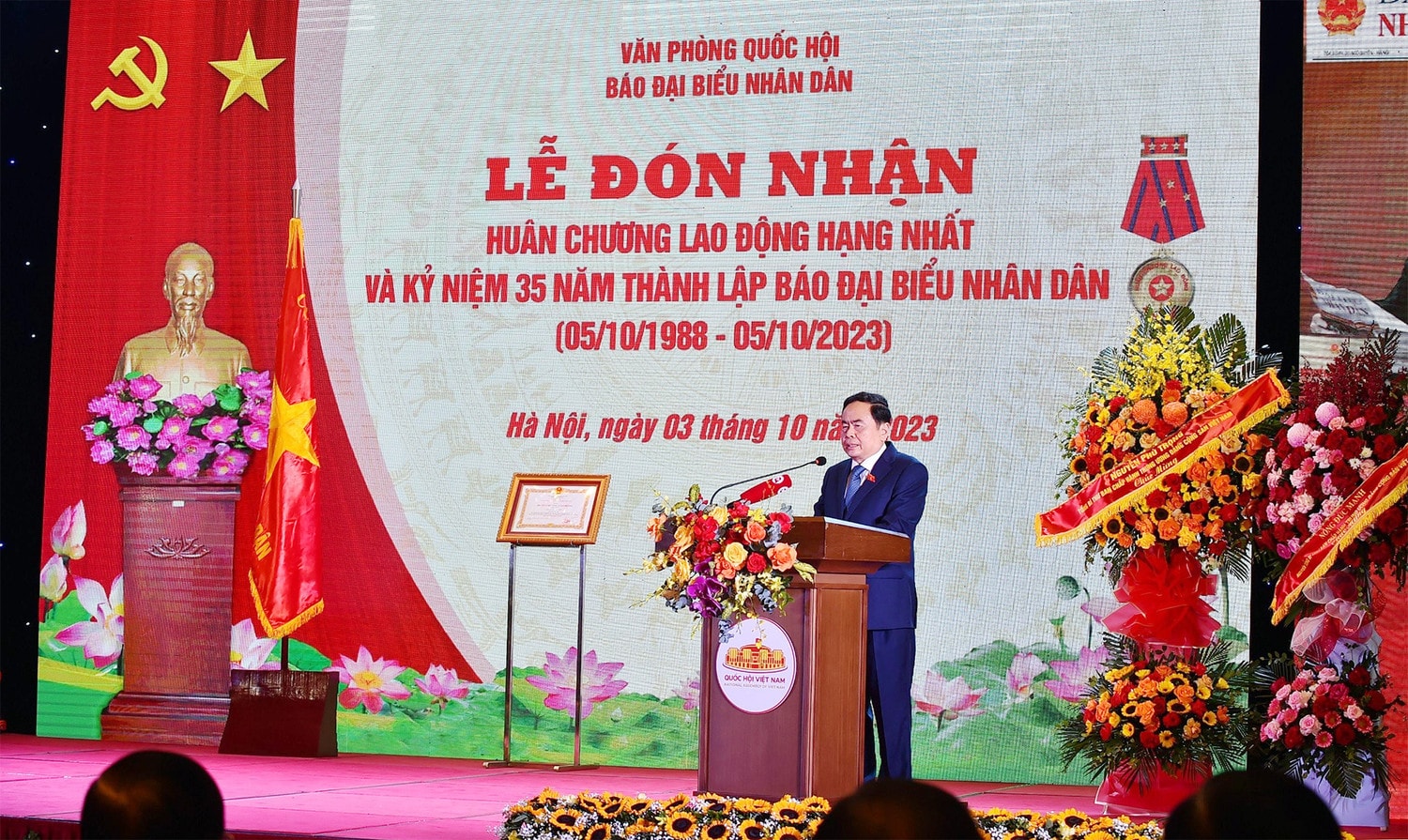 Báo Đại biểu Nhân dân hoàn thành tốt sứ mệnh vẻ vang là “Tiếng nói của Quốc hội, diễn đàn của đại biểu Quốc hội, Hội đồng Nhân dân và cử tri”