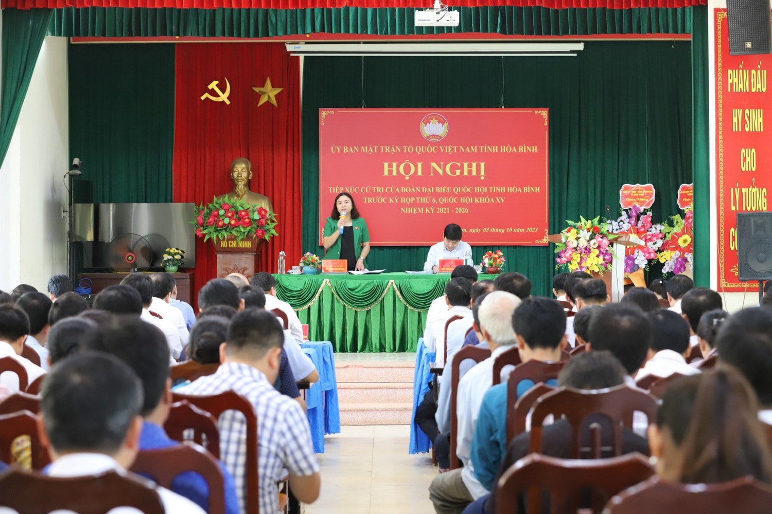 Hòa Bình: Khẩn trương làm rõ các vấn đề cử tri quan tâm -0