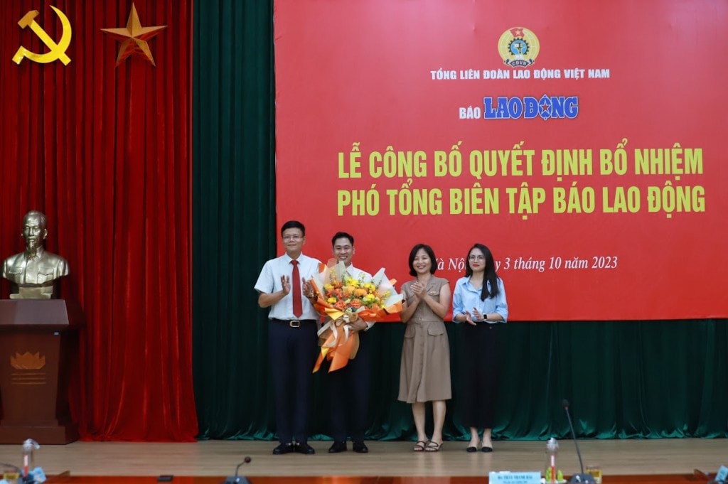 Tổng Liên đoàn Lao động Việt Nam bổ nhiệm Phó Tổng Biên tập Báo Lao Động -0