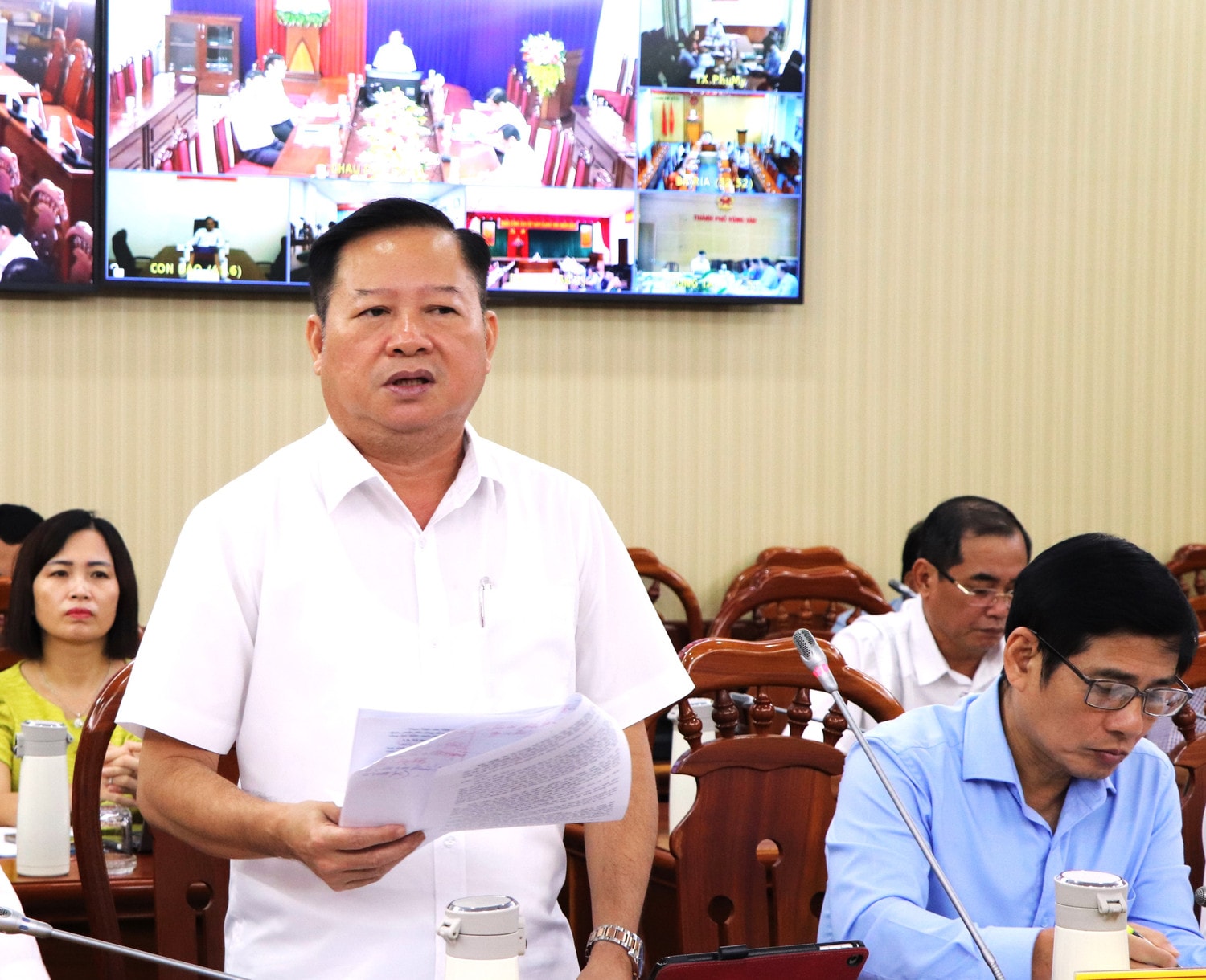 Giám đốc Sở Kế hoạch và Đầu tư tỉnh Bà Rịa – Vũng Tàu Lê Ngọc Linh. (Báo BR-VT)