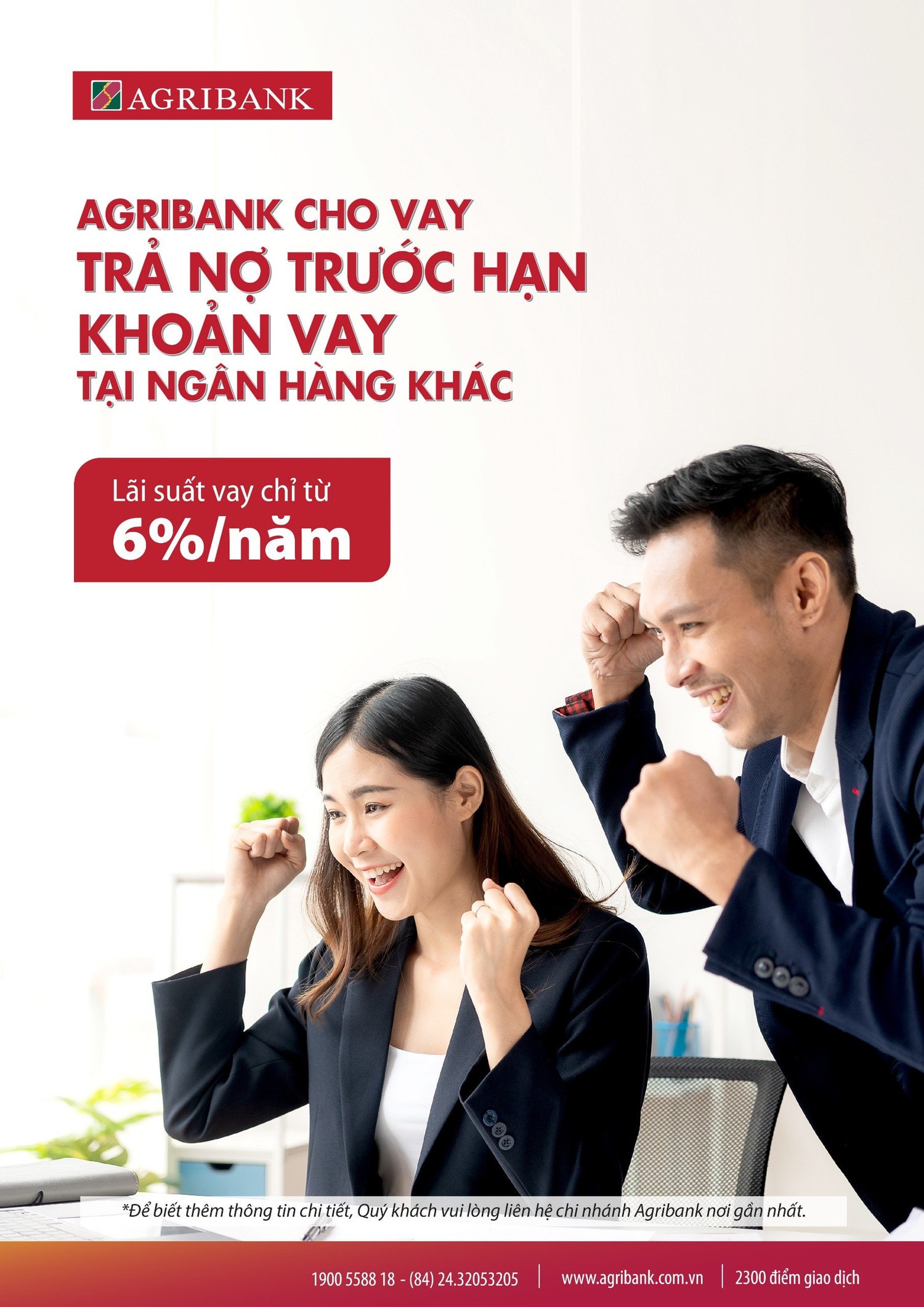 Agribank cho vay trả nợ trước hạn khoản vay tại các ngân hàng khác -0