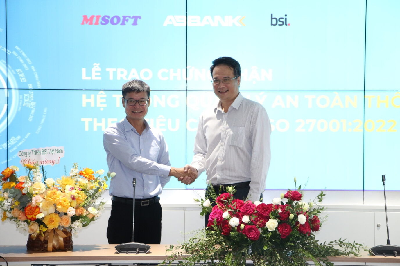 ABBank là ngân hàng đầu tiên đạt chứng nhận ISO 27001:2022 về an toàn thông tin -0