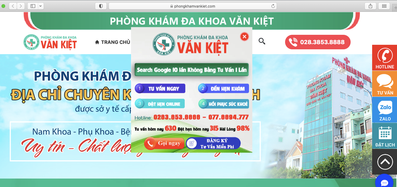 TP. Hồ Chí Minh: Phòng khám đa khoa Văn Kiệt bị xử phạt 3 lần, tước giấy phép 2 lần trong 7 tháng