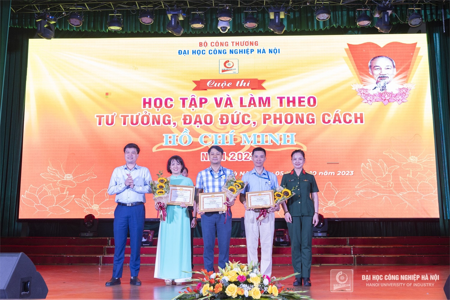 Chung kết cuộc thi Học tập và làm theo tư tưởng, đạo đức, phong cách Hồ Chí Minh tại Trường ĐH Công nghiệp Hà Nội -5
