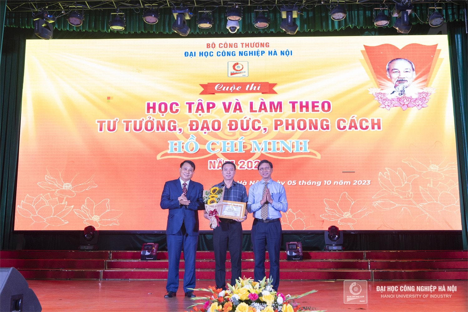 Chung kết cuộc thi Học tập và làm theo tư tưởng, đạo đức, phong cách Hồ Chí Minh tại Trường ĐH Công nghiệp Hà Nội -0