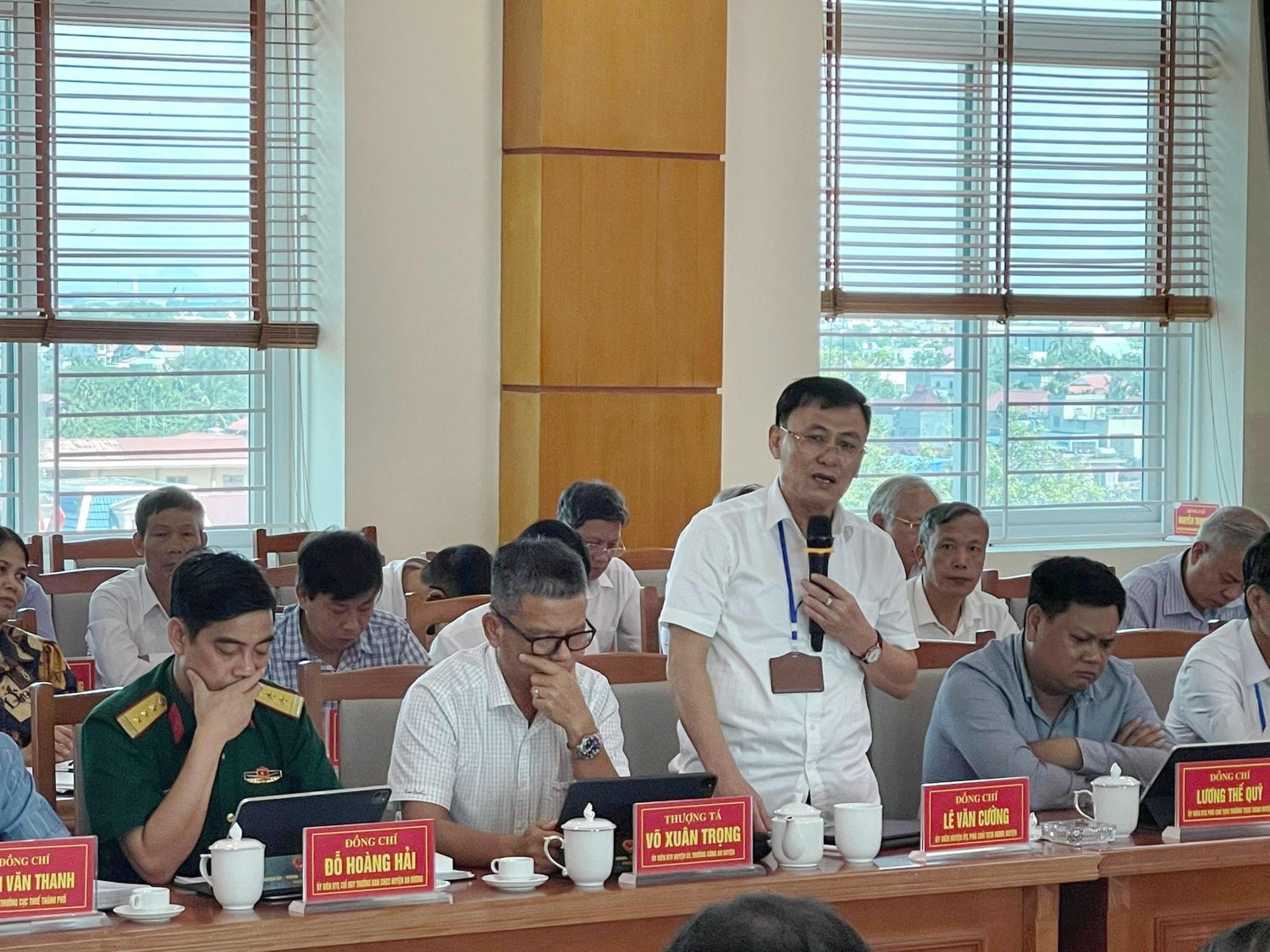 Huyện uỷ An Dương đánh giá kết quả thực hiện nhiệm vụ 9 tháng; triển khai nhiệm vụ công tác 3 tháng cuối năm 2023 -0