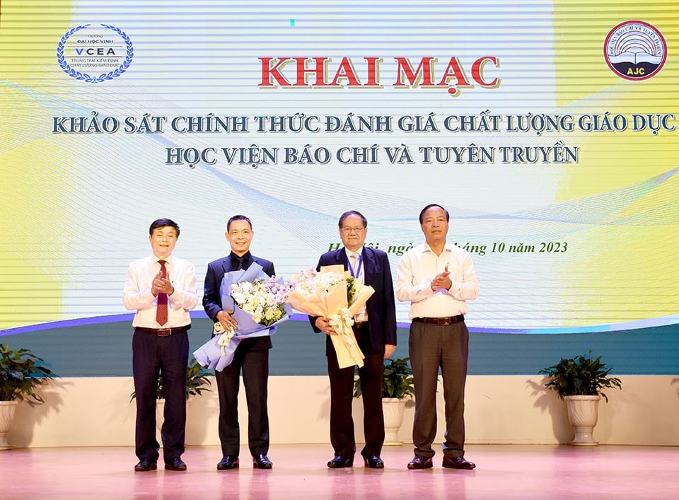 Khảo sát chính thức đánh giá chất lượng giáo dục Học viện Báo chí và Tuyên truyền -0