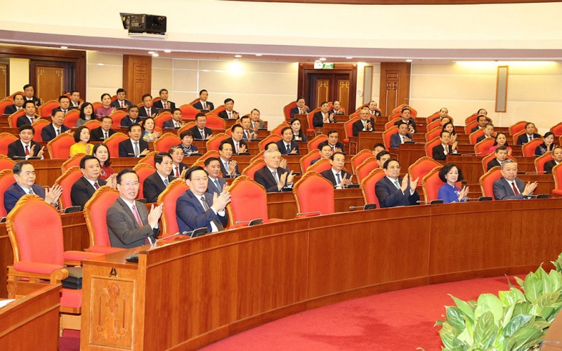 Nêu cao tinh thần trách nhiệm, tập trung lãnh đạo, tổ chức thực hiện tốt các nghị quyết của Trung ương, góp phần thực hiện thắng lợi Nghị quyết Đại hội XIII của Đảng -0