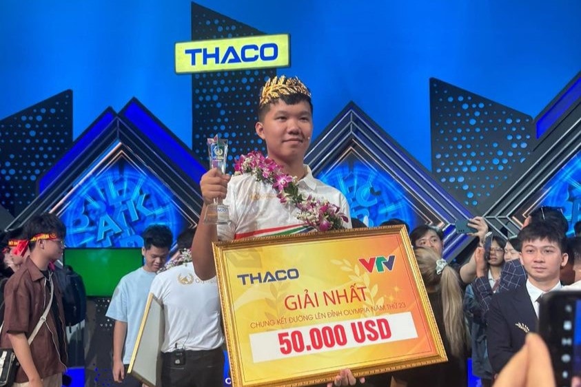 Nam sinh Thanh Hoá giành chiến thắng “nghẹt thở” trong chung kết năm Đường lên đỉnh Olympia 2023 -0