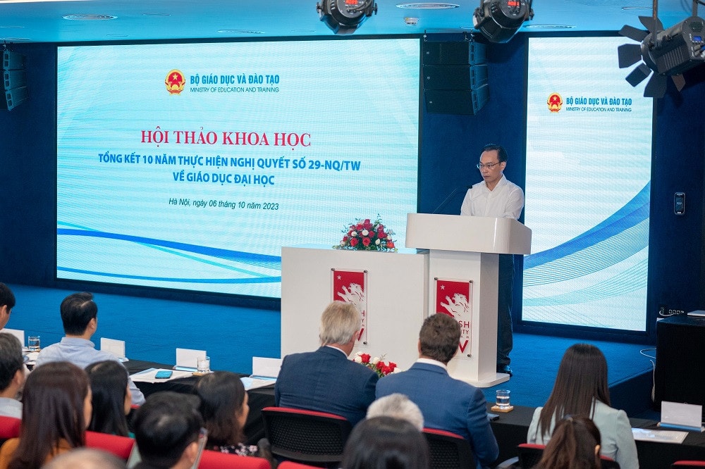 Tạo đột phá về “khoán 10 trong tri thức”: Cần có nghị định riêng về tự chủ tài chính trong giáo dục đại học -0