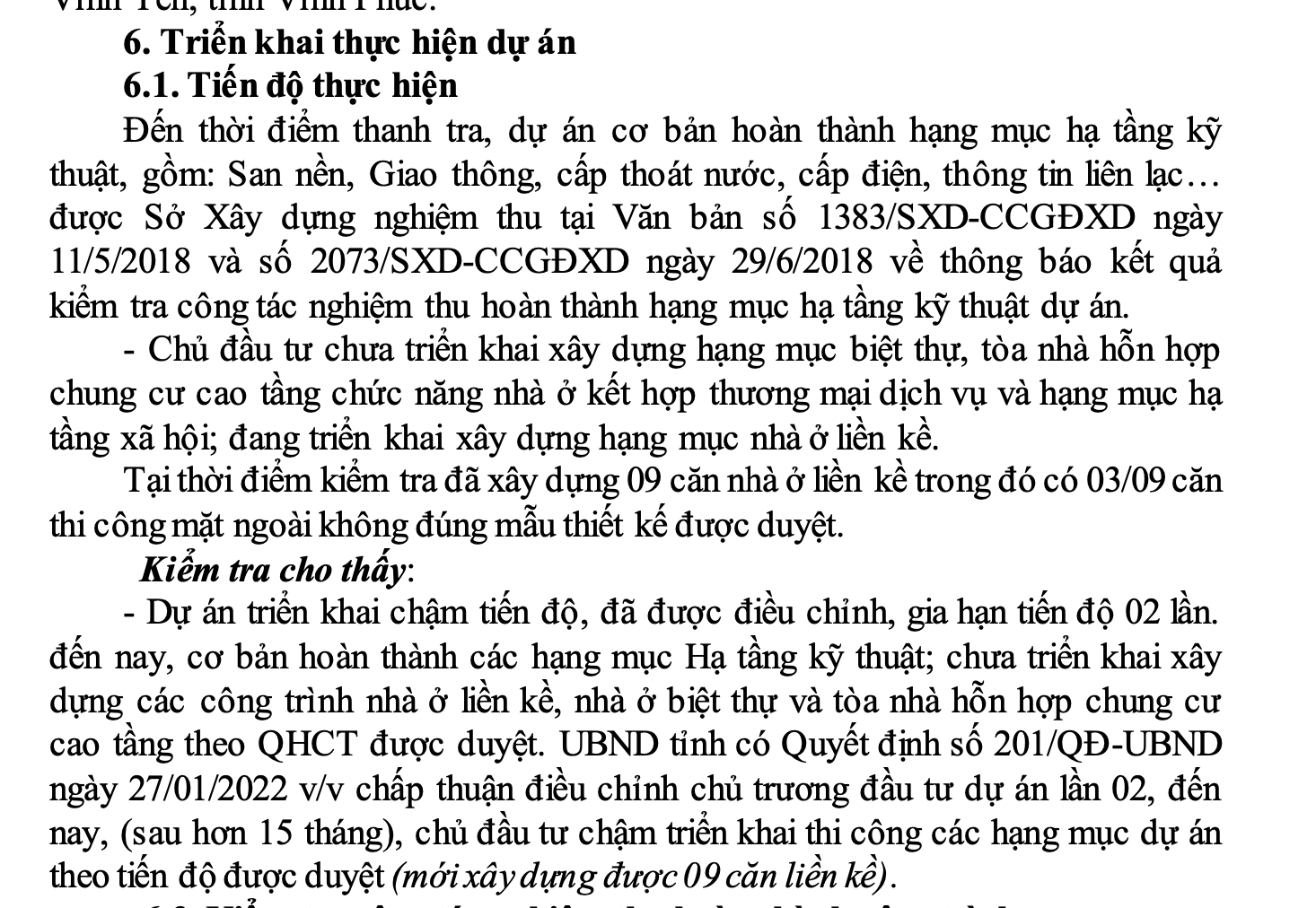 Vĩnh Yên: Nhiều tồn tại, hạn chế trong thực hiện Dự án Khu phố mới Fairy town -0
