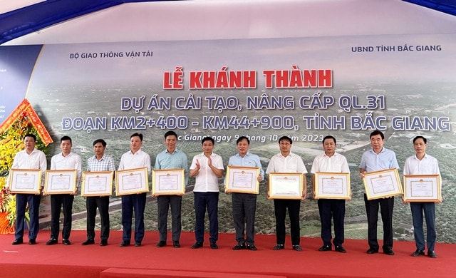 Khánh thành dự án cải tạo, nâng cấp quốc lộ 31 qua tỉnh Bắc Giang -0