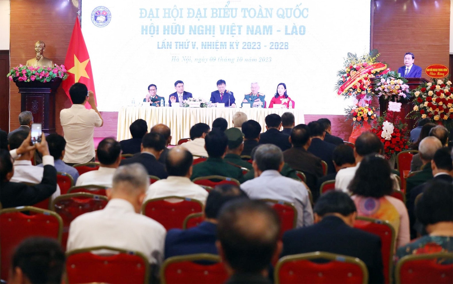 Phó Chủ tịch Thường trực Quốc hội Trần Thanh Mẫn dự Đại hội Đại biểu toàn quốc Hội Hữu nghị Việt Nam - Lào lần thứ V -3