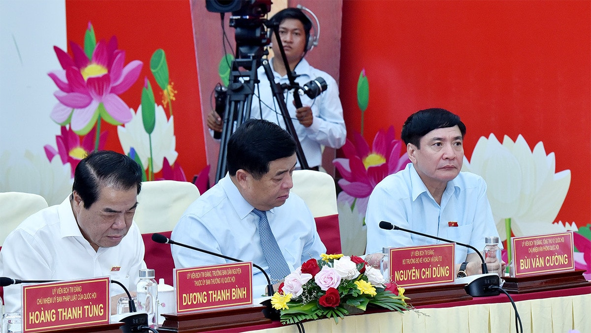 Chủ tịch Quốc hội Vương Đình Huệ dự Hội nghị công bố Quy hoạch tỉnh Sóc Trăng thời kỳ 2021 - 2030, tầm nhìn đến năm 2050 -2