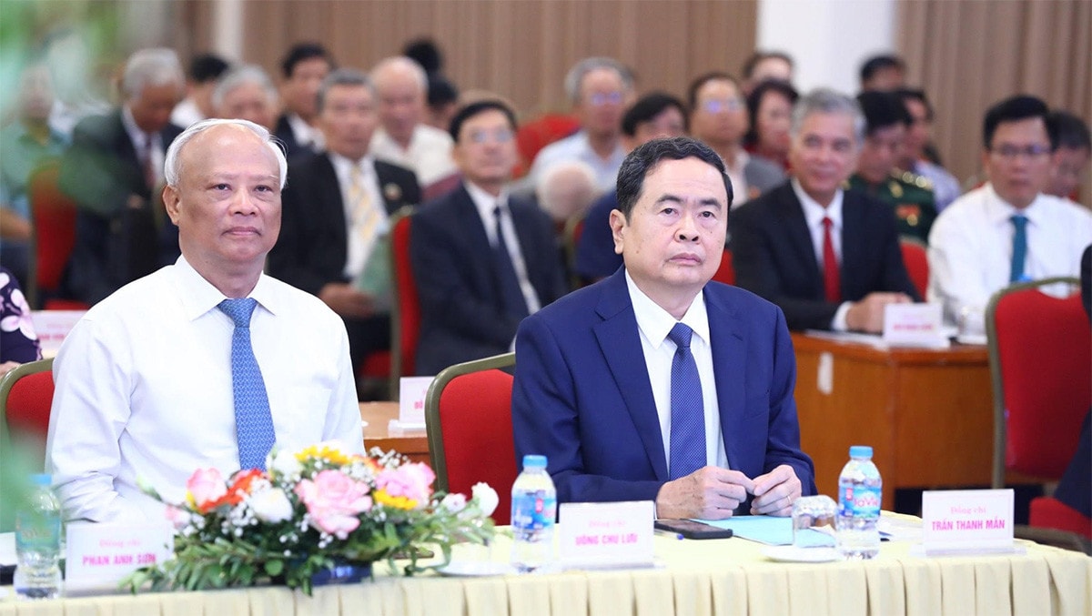 Phó Chủ tịch Thường trực Quốc hội Trần Thanh Mẫn dự Đại hội Đại biểu toàn quốc Hội Hữu nghị Việt Nam - Lào lần thứ V -1